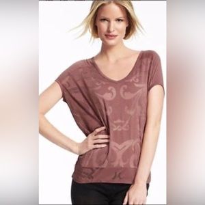 CAbi #612 dusty rose Dolman top size L